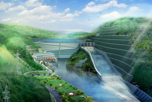 万宁老挝南塔河1号水电站项目
